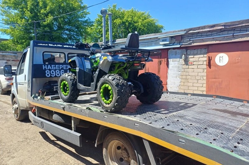 Мотоэвакуатор челны