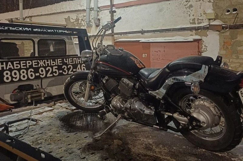 Услуги мотоэвакуатора